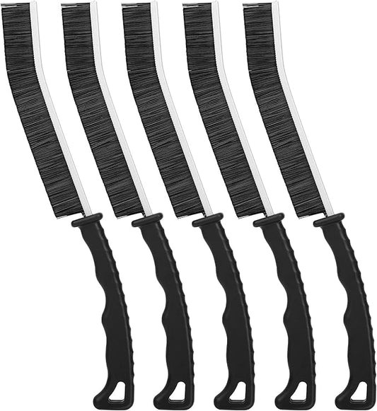Grout Brush and Crevice Cleaning Brush - Gap Cleaning Tools, Grout Scrub Brush, Effective Tile Grout for Household, Floor, Grout Lines, Tile, Flower Pots, Kitchen, Home Essentials Brush(5)