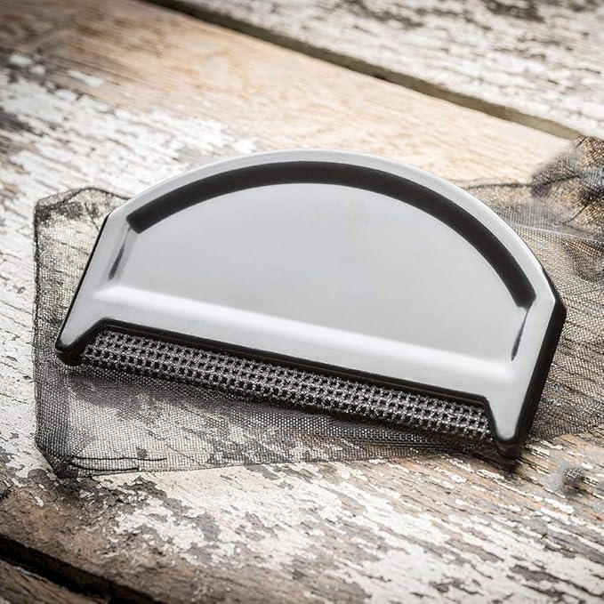 2 pcs, Sweater Comb, Cashmere Comb, Wool Comb, De-Pilling Knitwear Comb, Lint Removers Cleaning Tools for Clothing Care Black