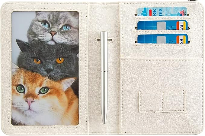 AIRMORS passport Holder,Rfid Blocking Travel Wallet Credit Card Case Cute Passport cover for Women/Men,Boys Girls Travel Essentials (Soccer)