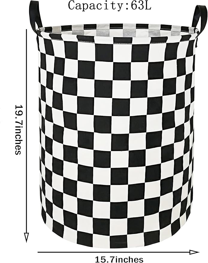 Kids Hamper Storage Bins Organizer Toy Box Laundry Basket Large Canvas Collapsible Chest for Home/Dorm/Kitchen/Pet/Office/Closet/Shelf/Gift Baskets