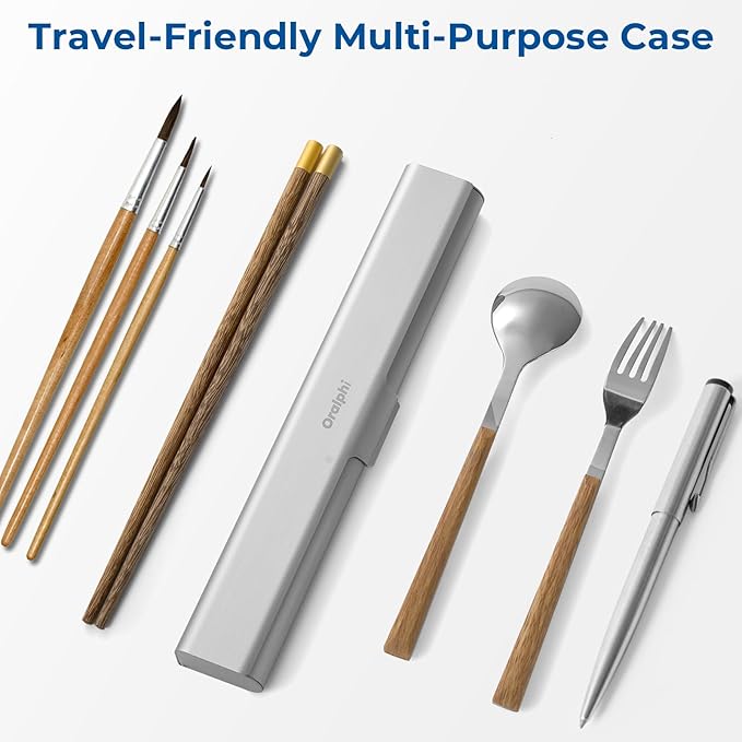 2 Pack Aluminum Toothbrush Travel Case, Portable Travel Toothbrush Holder, Durable Manual Toothbrush Box Container for Traveling, Bathroom, Camping, Business Trip