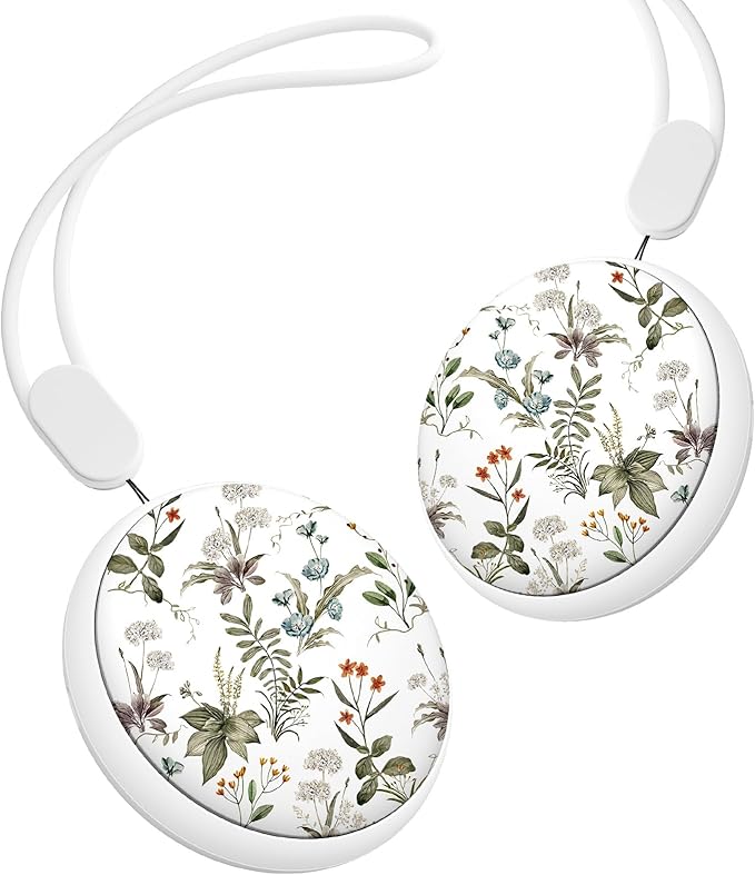 Pocket Size Hand Warmers Rechargeable 2 Pack,20Hrs Long Safe Heat,0.5S Instant Heating,Ultra Thin Electric Hand Warmers,5 Levels Heating Fits in Gloves, Hunting Camping Hiking Essentials