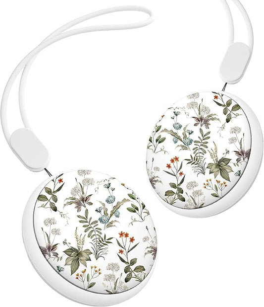 Pocket Size Hand Warmers Rechargeable 2 Pack,20Hrs Long Safe Heat,0.5S Instant Heating,Ultra Thin Electric Hand Warmers,5 Levels Heating Fits in Gloves, Hunting Camping Hiking Essentials