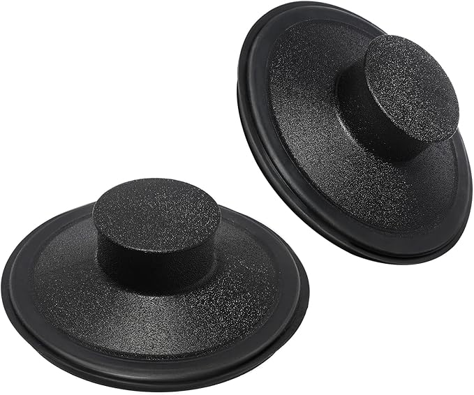 RQYEKDO Kitchen Sink Stopper, 3-1/2" Universal Sink Cover for Garbage Disposal Stopper and Kitchen Drain Plug,Replacement for InSinkErator, Moen,Waste King, Whirlpool,Kohler（2PC