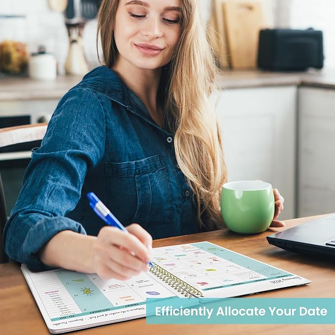 Monthly Planner 2026-2027, Aesthetic 2 Year Months Planner Calendar, 24-Months from January 2026 - December 2027, 26-27 Monthly Calendar Planner, Perfect for School Office Home, 7" x 10" - Enchanted Grove