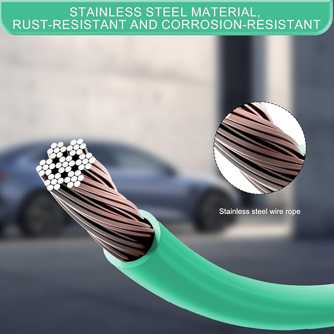 Auto Sunroof Drain Cleaning Tool, 120 Inch Long Flexible Tube Cleaning Brush, Extra Long Pipe Cleaners for Car Sunroof, Windshield Wiper Drain Hole, Trunk Drain & Sewer Maintenance