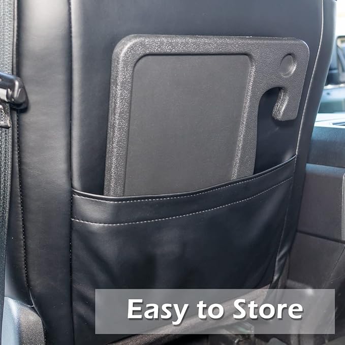 2 in 1 Automotive Car Steering Wheel Tray for Ford F150 F250 F350 Transit Ranger Bronco Explorer Fusion Mustang Truck Accessories 2004-2025,for Laptop, Tablet, iPad Or Notebook Car Travel Table