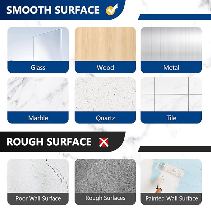 14 Pack Shower Caddy Replacement, Strong Hooks, No Drilling Shower Shelf, Hooks for Caddy, Soap Holder and Kitchen Racks