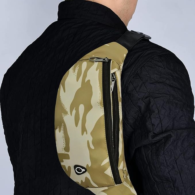 Fanny Packs for Men and Women, Waterproof Sports Waist Pack Bag for Travel Hiking Running Hands-free