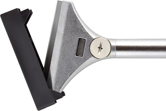 QEP 62920 4 in. Floor and Wall Razor Scraper with 5.25 in. Handle and Stainless Steel Blade