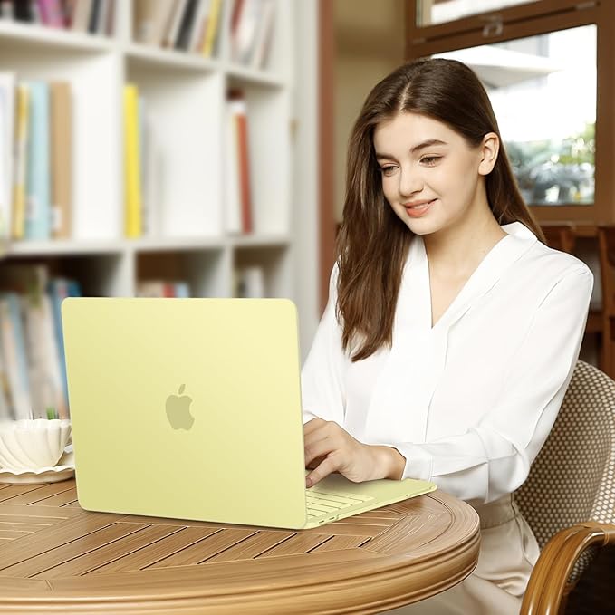 MOSISO Compatible with MacBook Neo Case 13 inch 2026 Release Model A3404 with A18 Pro Chip, 4 in 1 Kit Precision Fit Crack & Scratch Resistant Protective Hard Shell Case Cover, Citrus