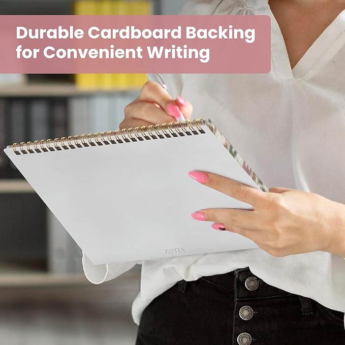 Weekly To Do List Notepad with 52 Undated Sheets（8.5"×11"）- Undated Weekly Planner Notepad for Office Desk Accessories and Supplies - Mauve Muse