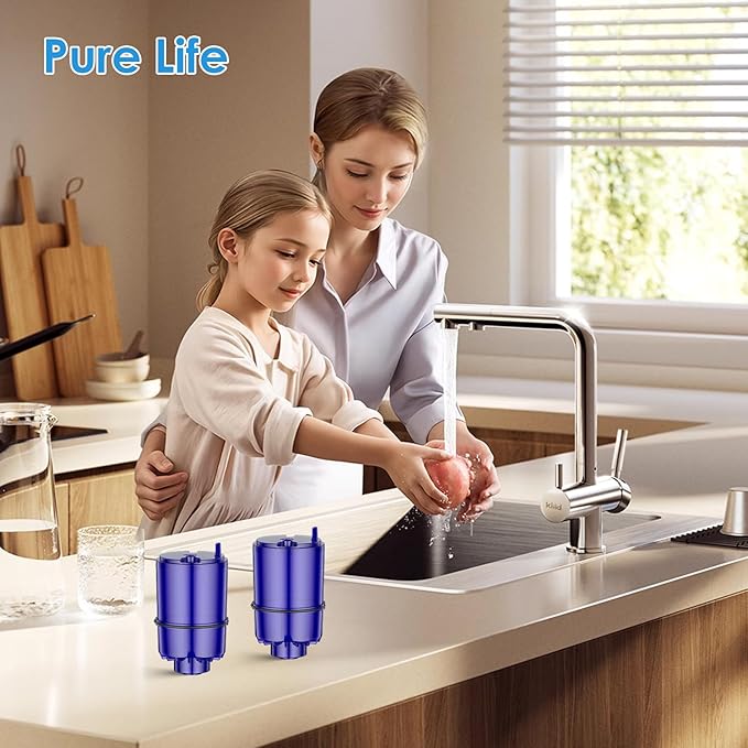 BREAUILL Faucet Water Filter Replacement Fit for All PUR, for PUR Plus Faucet Filtration Systems, NSF Certified Water Filter Compatible with Pur RF-9999, 3 Pack