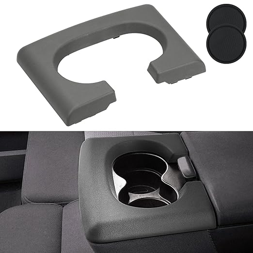Center Console Cup Holder Replacement Pad Gray Compatible with Ford F150 2004-2014 Center Console Cup Holder Pad