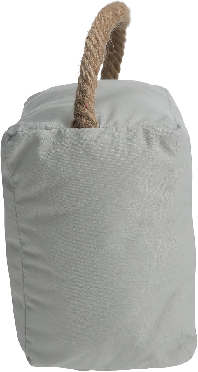 Pavilion Gift Company 72155 Cat Door Stopper, 5 by 6-Inch, Grey, White