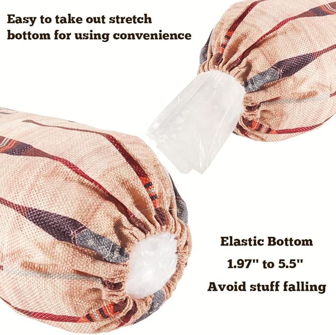 2Pcs Lake House Plastic Bag Holder for Kitchen Essentials, Reusable Hanging Grocery Bag Organizer, Washable Large Grocery Trash Bags Storage Dispenser Lake House Decor for the Home