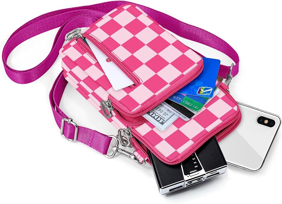 BIAOTIE Lightweight Small Crossbody bags Cell Phone Purses Travel Pouch Shoulder Bag for Women