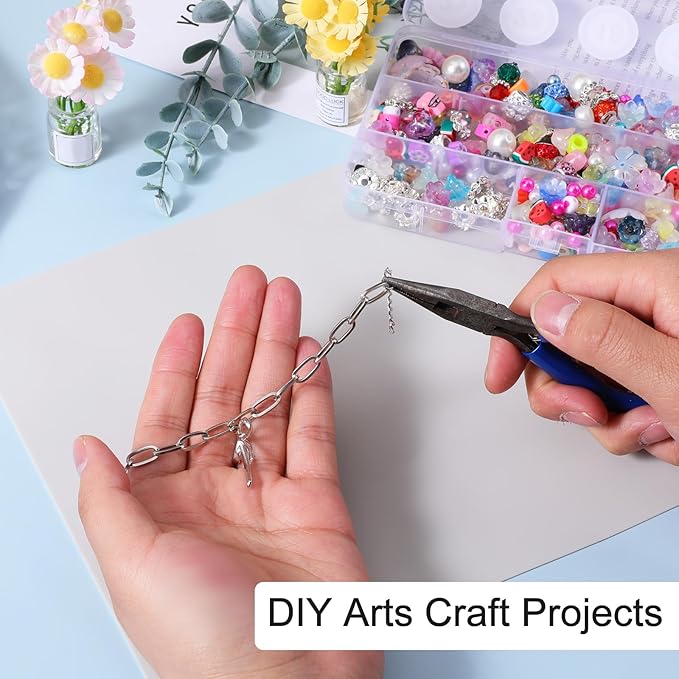 2pcs Small Silicone Mats for Crafts, Multi-Purpose Counter Pad Placemat Table Mat for Epoxy Resin Molds, DIY Art Crafts, Kitchen,Dining (9.45x7.87 inches)(Gray)