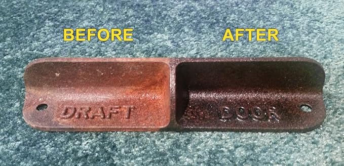 and Rust Remover, Professional Strength For All Metals Including Stainless Steel, Steel, Cast-Iron, 8 OZ