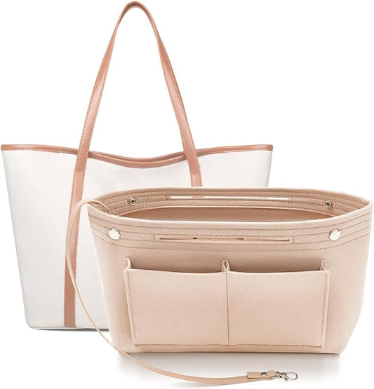 VANCORE Felt Insert Handbag Organizer Travel Purse Bag Organiser