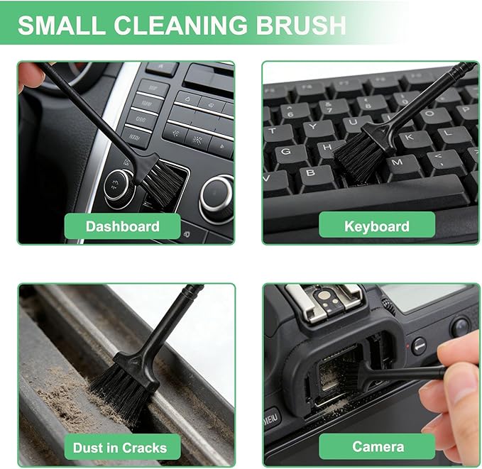 Crevice Cleaning Brush,Hard Bristle Grout Scrub Brushes Tool,Straw Cleaner Brush,Multifunctional Gap Cleaning Supplies Home Essentials for Household Use,Kitchen,Window,Bathroom,Corners(12PCS)