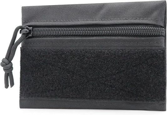 Qavctw Tactical Admin Pouch Bag with Hook and Loop Tool Storage Bag Snack Pouch Candy Bag Hanging Pouches Backpack Accessory Pouch