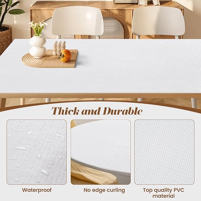 Drawer Shelf Liner for Kitchen Cabinets Non-Adhesive, Non Slip Shelf Paper Waterproof Thickened Cabinet Liners for Shelves, Strong Grip Mats for Cupboard, Dresser, Pantry, White, 17.5 in x 20 FT