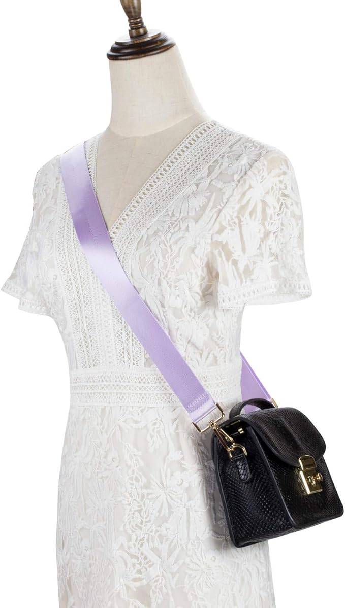 Allzedream Wide Purse Strap Replacement Crossbody Shoulder Bag Adjustable