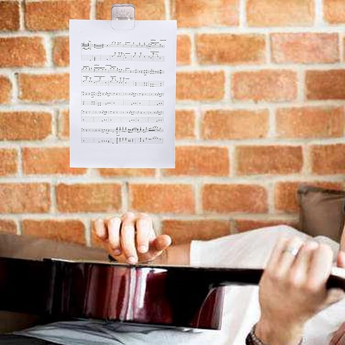 20 Pieces Self Adhesive Clips, Wall Clips,Tapestry Hangers,Photo Holders for Paper Flag Hanger,Sticky Clip for Teachers,Double-Sided Adhesive Spring Clip for Poster Home Office Rope