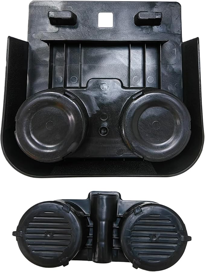Front Center Console Cup Holder Replace for HC3Z-2813562-AB Compatible with 2015-2020 Ford F150 2017-2022 F250 F350 F450 Super Duty