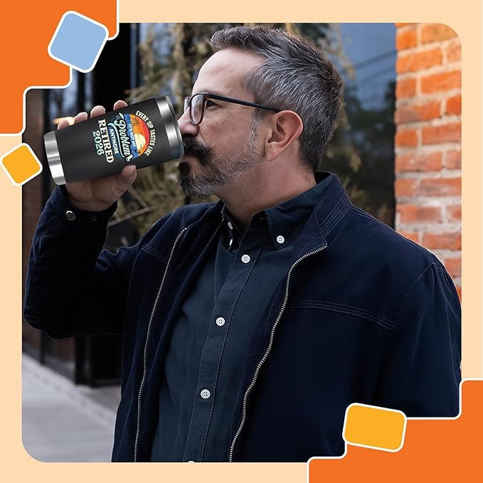 NewEleven Retirement Gift For Men, Women 2026 - Goodbye Present, Going Away Gift, Farewell Gifts For Coworkers From Colleague, Friend, Family - Tumbler 20oz