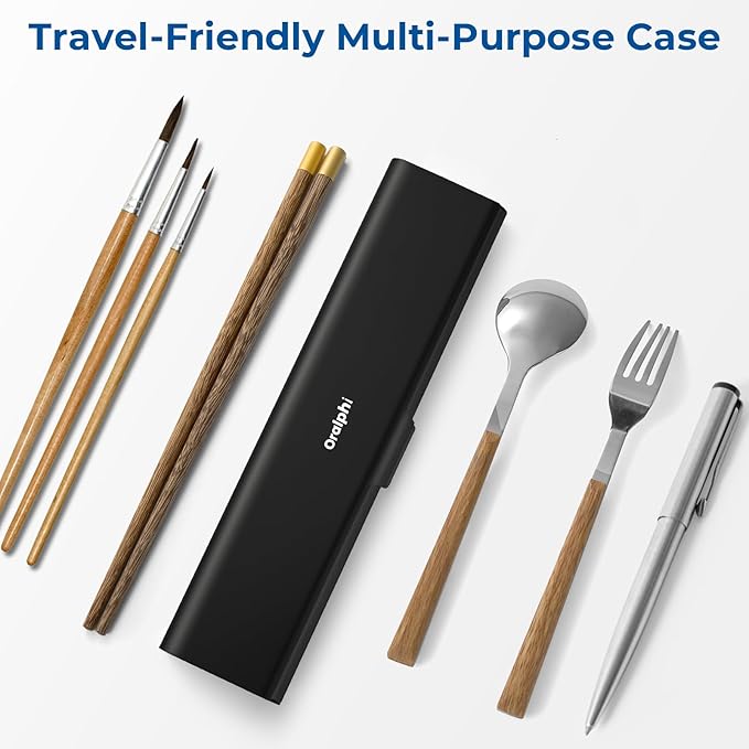 Wider Aluminum Toothbrush Travel Case, Portable Travel Toothbrush Holder, Durable Manual Toothbrush Box Container for Traveling, Bathroom, Camping, Business Trip, Black