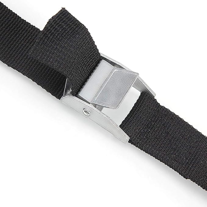 10 Pack Lashing Straps 16ft x 1" Tie Down Straps Cam Buckle Straps Heavy Duty Secure Straps up to 600 lbs for Kayak, Cargo, Luggage, Cinch, Canoe, Bicycles, Motorcycles, Truck