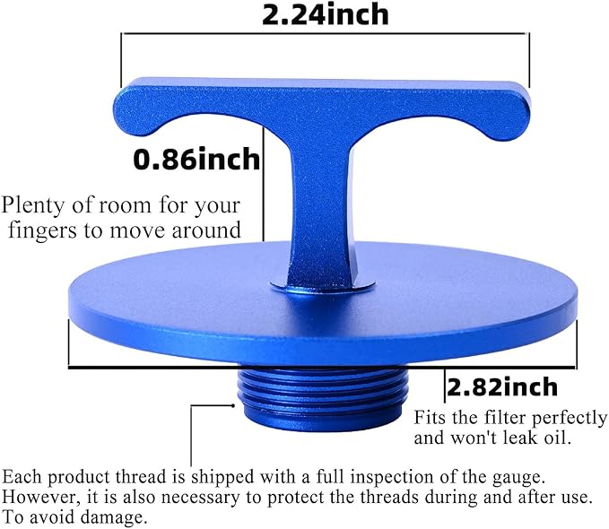 Aluminum Alloy Oil Filter Plug tool, for Dodge Ram 2500, 3500, 4500, 5500. 5.7L 5.9L 6.4L 6.7L Cummins Turbo Diesel MO285 05083285AA Oil Filter Cap Off Tool-car accessories
