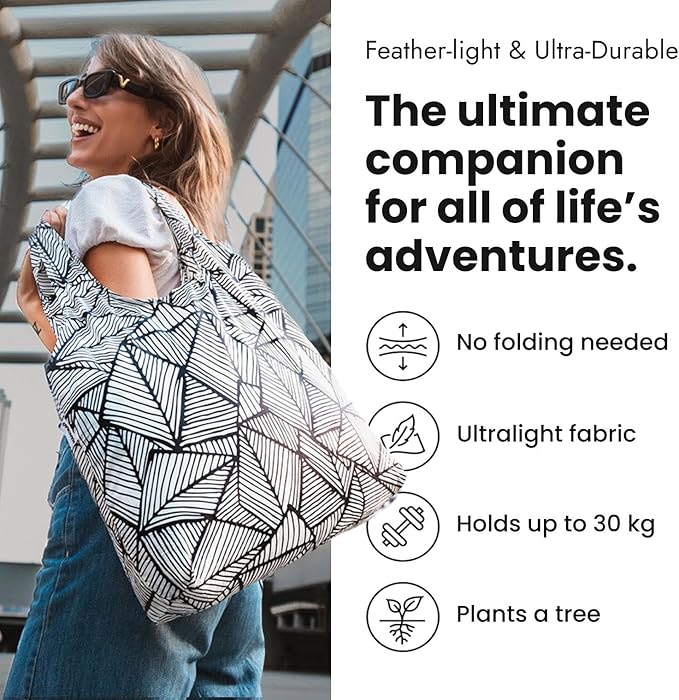 Nanobag Ultralight Foldable Tote for Women & Men, Reusable Grocery & Travel Bag, Packable Collapsible Compact Market Essential (Standard Burgundy)