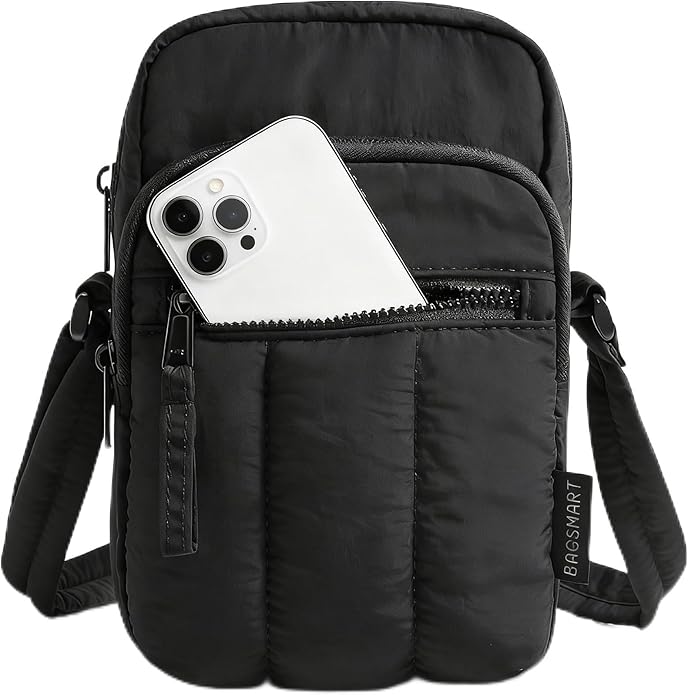 BAGSMART Small Crossbody Bags for Women, Mini Cell Phone Cross body Purses Travel Wallet with RFID Blocking Card Slots