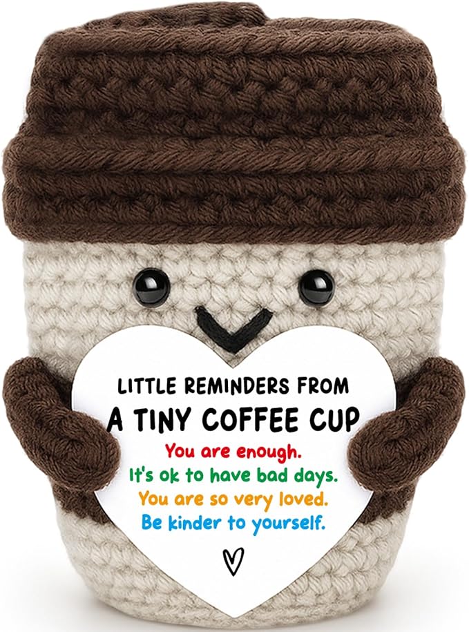 Agantree art Birthday Little Reminder Gifts for Women Men Graduation for Adults Women Men Daughter Son Best Friend Coffee Lover Inspirational Encouragement Self Care Relaxation
