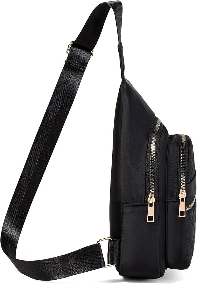 Banelu Small Sling Bag Crossbody Sling Backpack for Women Trendy, Small Fanny Pack Cross Body Bag Hiking Traveling Backpack