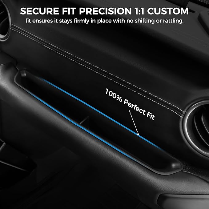DIAMOOKY 4PCS Upgraded Center Console Organizer for Jeep Wrangler JL JLU 4xe 2018-2026 & Gladiator JT 2020-2024 2025 2026 Accessories Gear Shift Side Tray Hanging Armrest Storage Box (Not for JK/JKU)