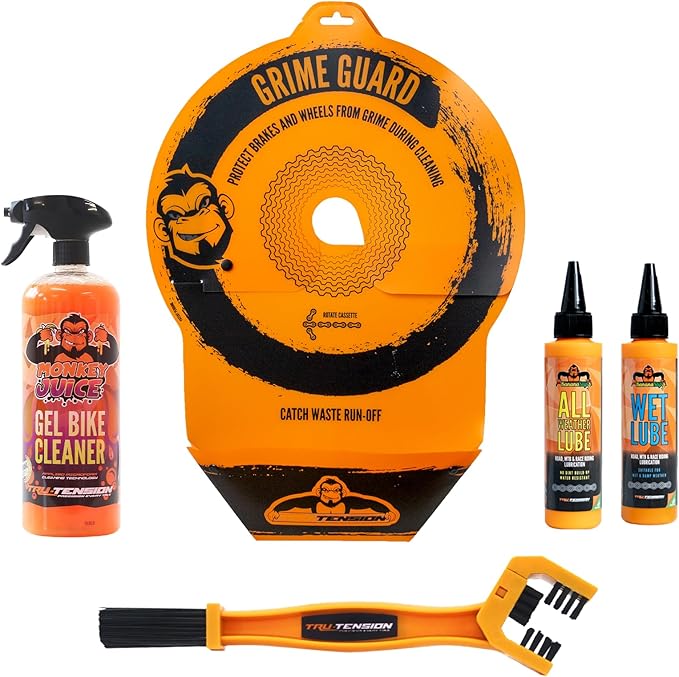 Tru-Tension | Bicycle Grime Guard | Protect Brakes & Wheels During Cleaning | Bicycle Tools & Accessories (Suitable for Bicycles Only)