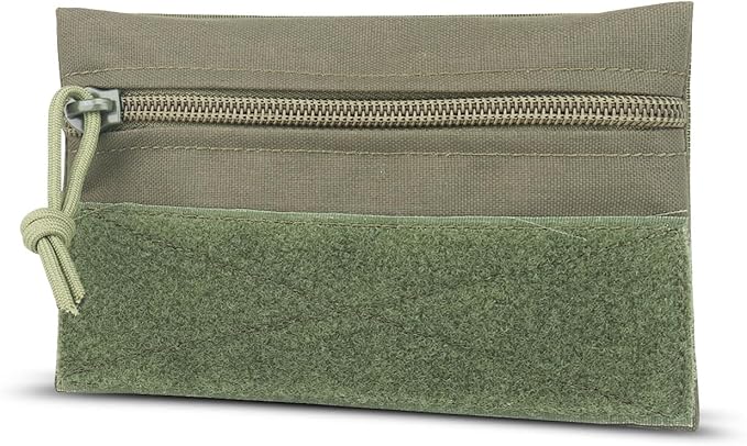 Qavctw Tactical Admin Pouch Bag with Hook and Loop Tool Storage Bag Snack Pouch Candy Bag Hanging Pouches Backpack Accessory Pouch