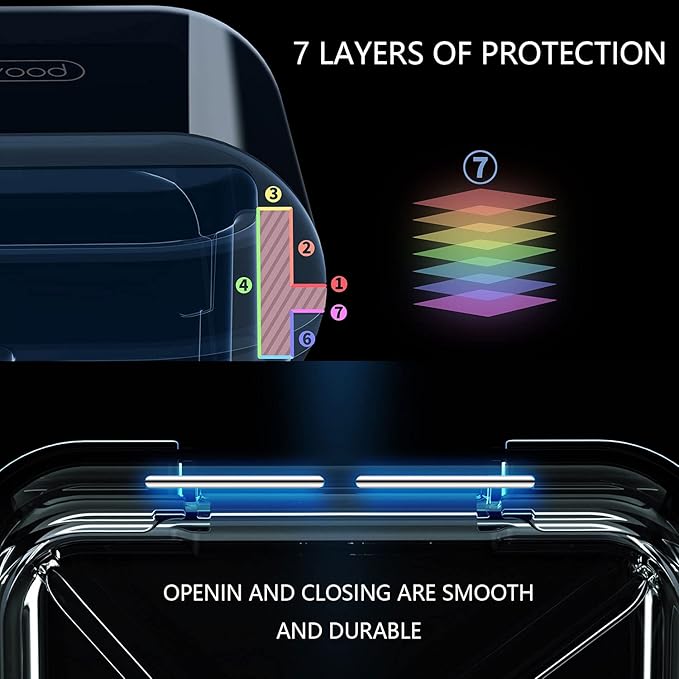 Small Pill Case, Travel Pill Box, Portable Pill Container for Purse or Pocket, Daily Medicine Organizer Waterproof 4 Compartment Compact Pill Holder for Vitamins, Supplements, Medication