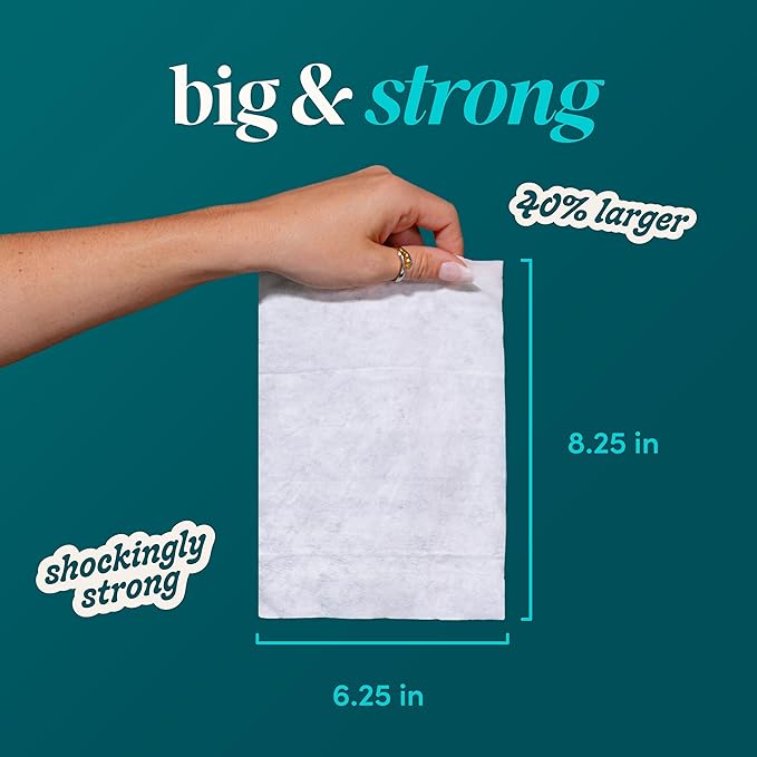 goodwipes Flushable Wipes Bulk Pack, Shea-Coco Adult Wet Wipes for Women & Men, Sewer & Septic Safe, Toilet & Bathroom Essentials, Extra Large, 418 Count (8 Packs and 1 Travel Pack)