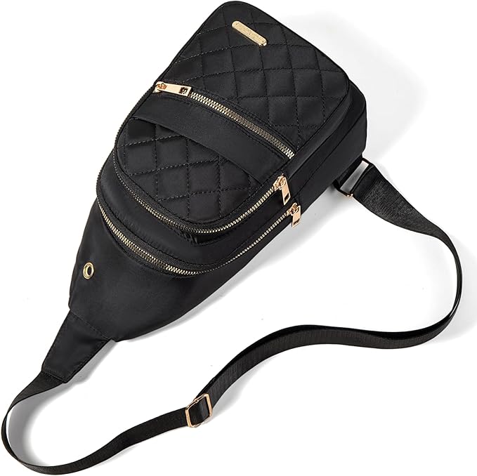 Banelu Small Sling Bag Crossbody Sling Backpack for Women Trendy, Small Fanny Pack Cross Body Bag Hiking Traveling Backpack