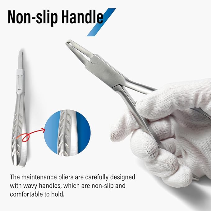 Eyeglasses Frame Pliers,Nose Pad Plier Optical Adjusting Eyeglasses Glasses 'Nose Pads Arm Pliers Eyeglass Repair Kit