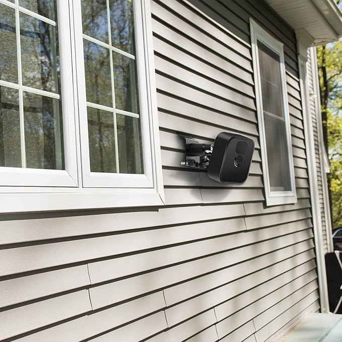 2Pack Vinyl Siding Mount for Blink Outdoor 2K+ / Outdoor 4 (4th Gen)/(3rd Gen), Blink XT / XT2 / Mini, Adjustable Mounting Bracket with Outdoor Vinyl Siding Clips Hooks