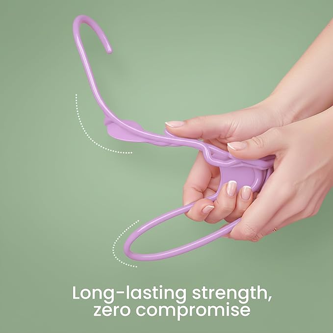 Utopia Home - Plastic Hangers 30 Pack - Space Saving Clothes Hanger - Durable and Strong Closet Organizers and Storage Makes It Ideal Stocking Stuffers or Apartment or Dorm Room Essentials (Pink)