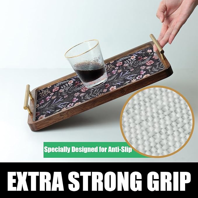 16IN x 10FT Butterfly Shelf and Drawer Liner for Kitchen Cabinets, Non-Adhesive and Strong Non-Slip Floral Shelf Cabinet Drawer Liners for Kitchen, Waterproof Cupboard Liners,Easy to Clean