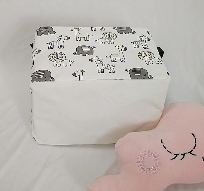 Baby Gift Storage Basket Collapsible Nursery hamper Organizer Bin Waterproof Toy Box for Organizing Home/Dorm/Kitchen/Pet/Office/Closet/Shelf/Room decor