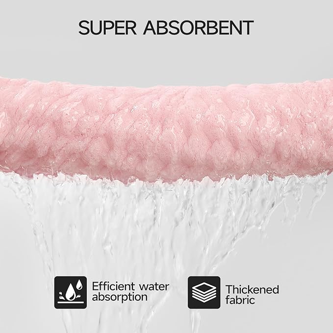 REDKISS Pink Microfiber Bath Towels Set of 6-35x70 Inches Oversized Bath Sheets, Extra Large Bath Towels Set of 6 for Adults, Super Soft Quick Dry Lint Free Absorbent Microfiber Shower Towels